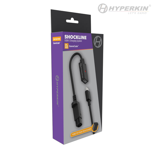 Hyperkin ShockLine USB-C Power Supply Kit for GameCube