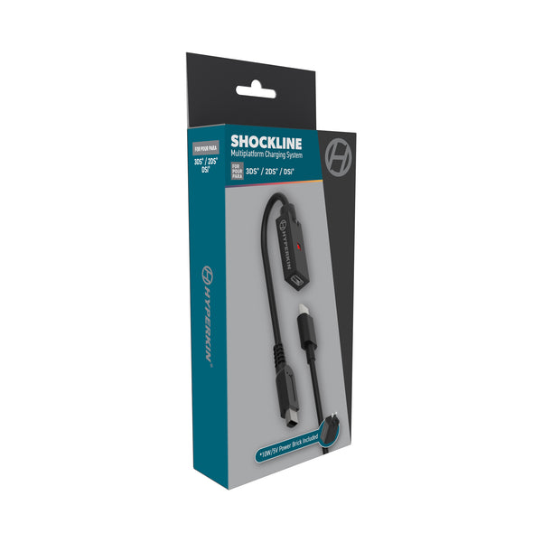 Hyperkin ShockLine USB-C Charging Cable Kit for 3DS 2DS DSi