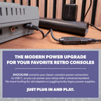 Hyperkin ShockLine USB-C Power Supply for Retro Consoles