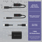 Hyperkin ShockLine USB-C Power Supply for Retro Consoles