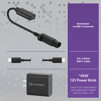 Hyperkin ShockLine USB-C Power Supply Kit for GameCube