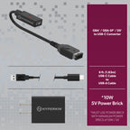 Hyperkin ShockLine USB-C Charging Cable Kit for GBA SP & DS