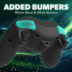 Hyperkin DuchesS XBOX controller with added bumpers and mirror black and white buttons for enhanced control on XBOX Series X S XBOX One and PC