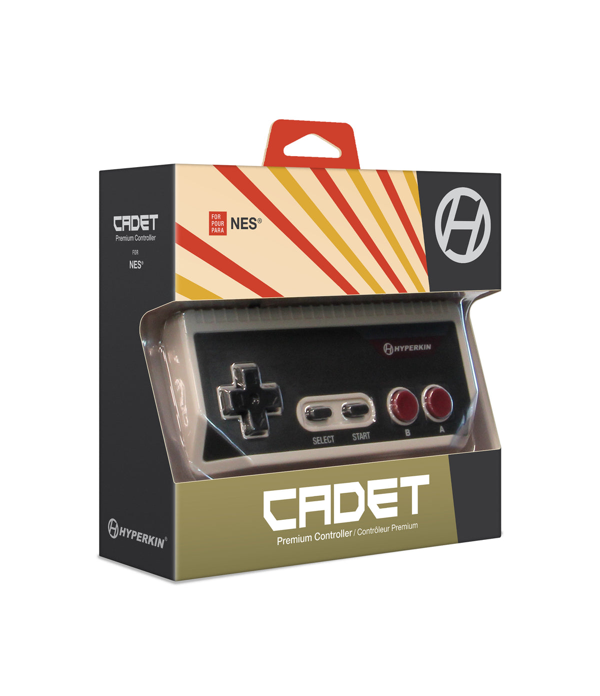 Hyperkin Cadet Premium Controller for NES retail packaging box
