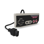 Vintage-style gaming controller with cable on a white background, featuring Hyperkin branding.