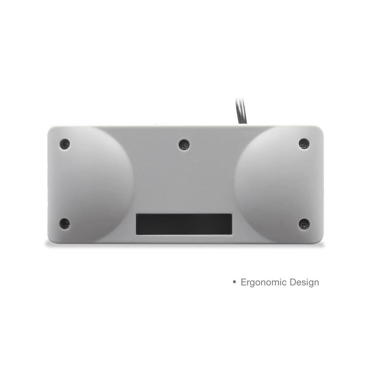 Back view of the Hyperkin Cadet Premium Controller showing its ergonomic design