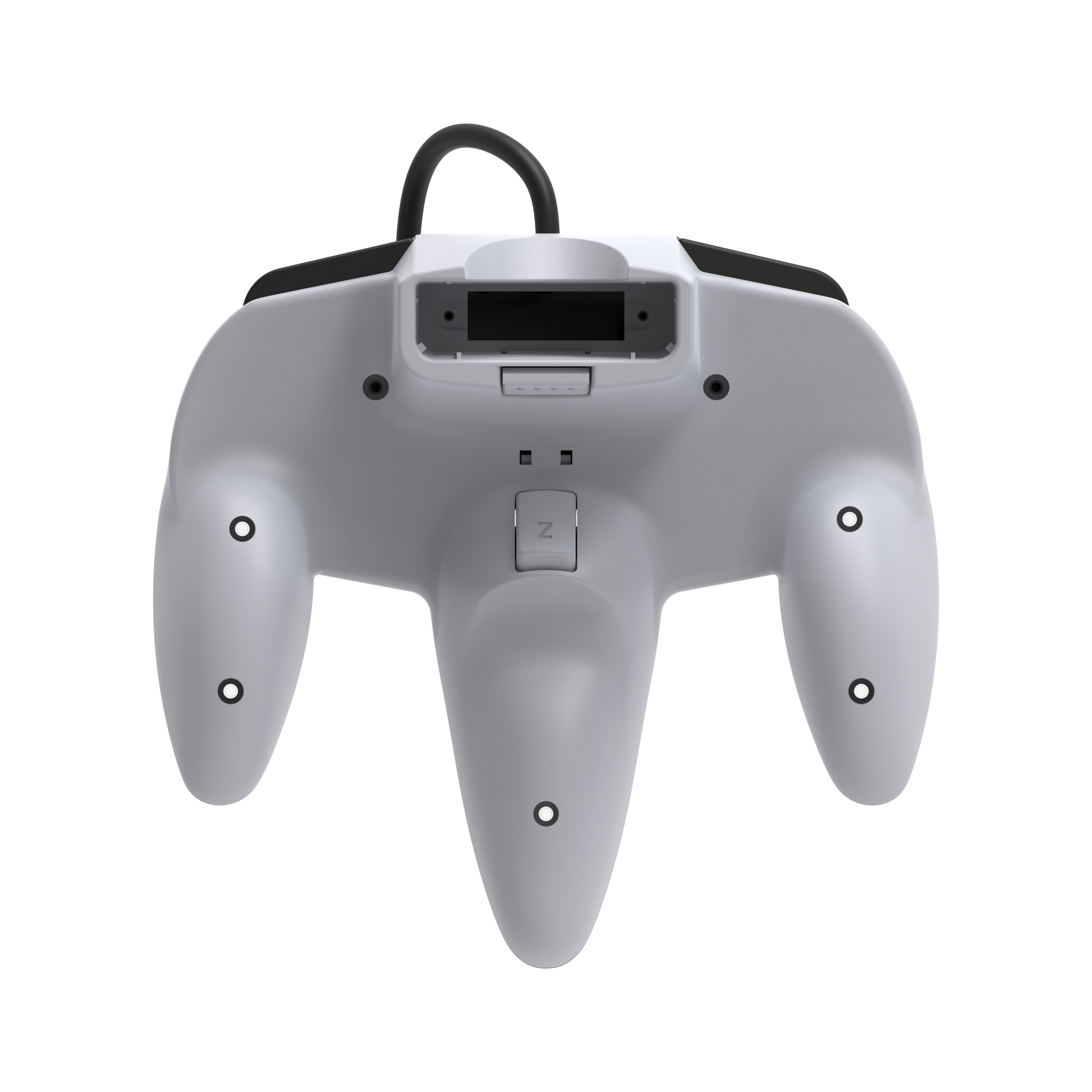 Gray Hyperkin Captain+ controller with red buttons