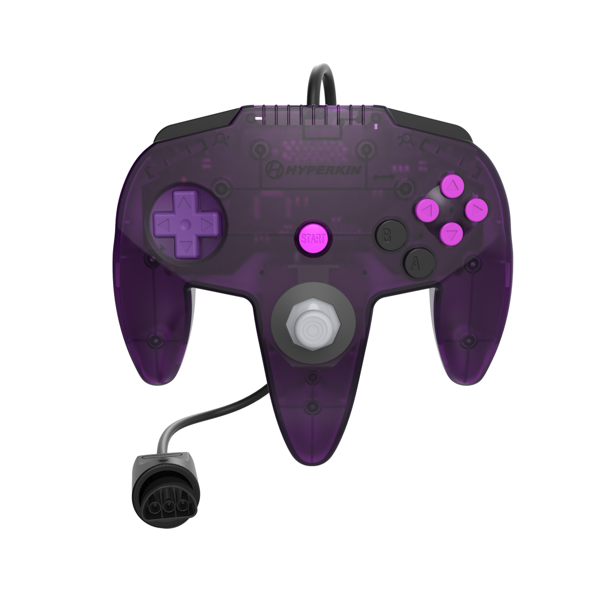 Hyperkin/ModRetro Captain+ Wired Controller for N64 with Hall