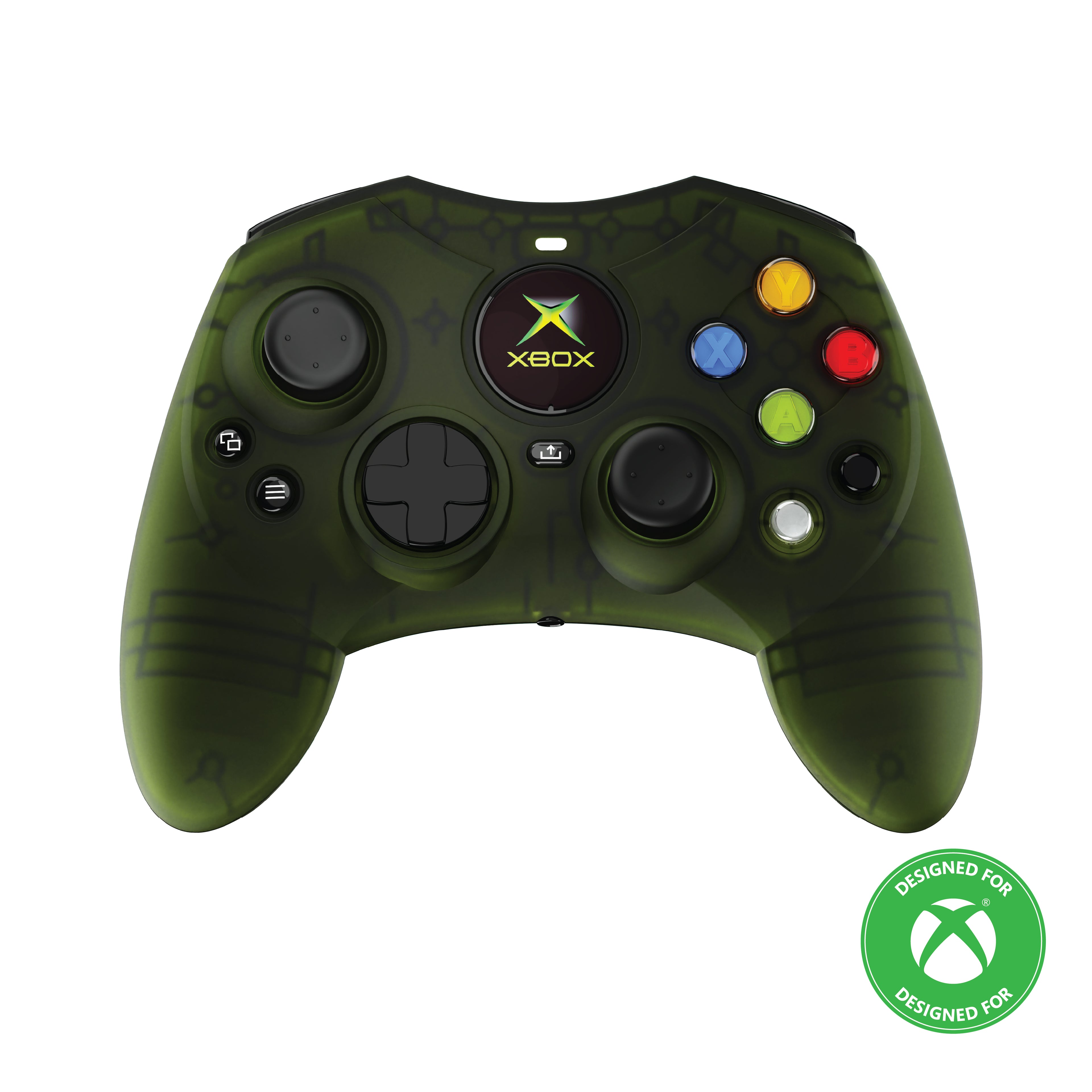 Greenhaven Xbox gaming controller on a white background with 'Designed for Xbox' badge.
