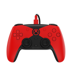 Hyperkin The Competitor Controller, wired Xbox-style controller in red