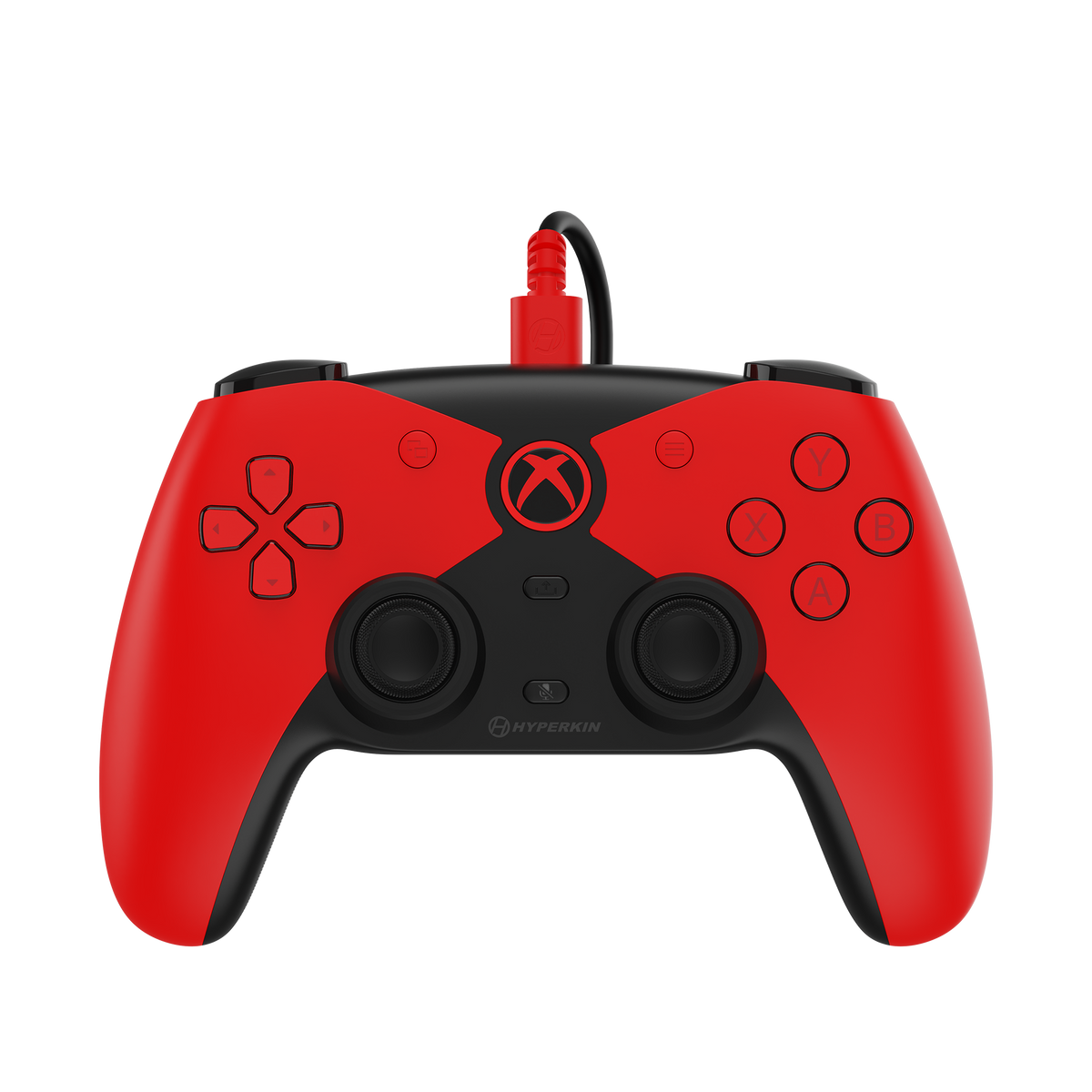 Hyperkin The Competitor Controller, wired Xbox-style controller in red