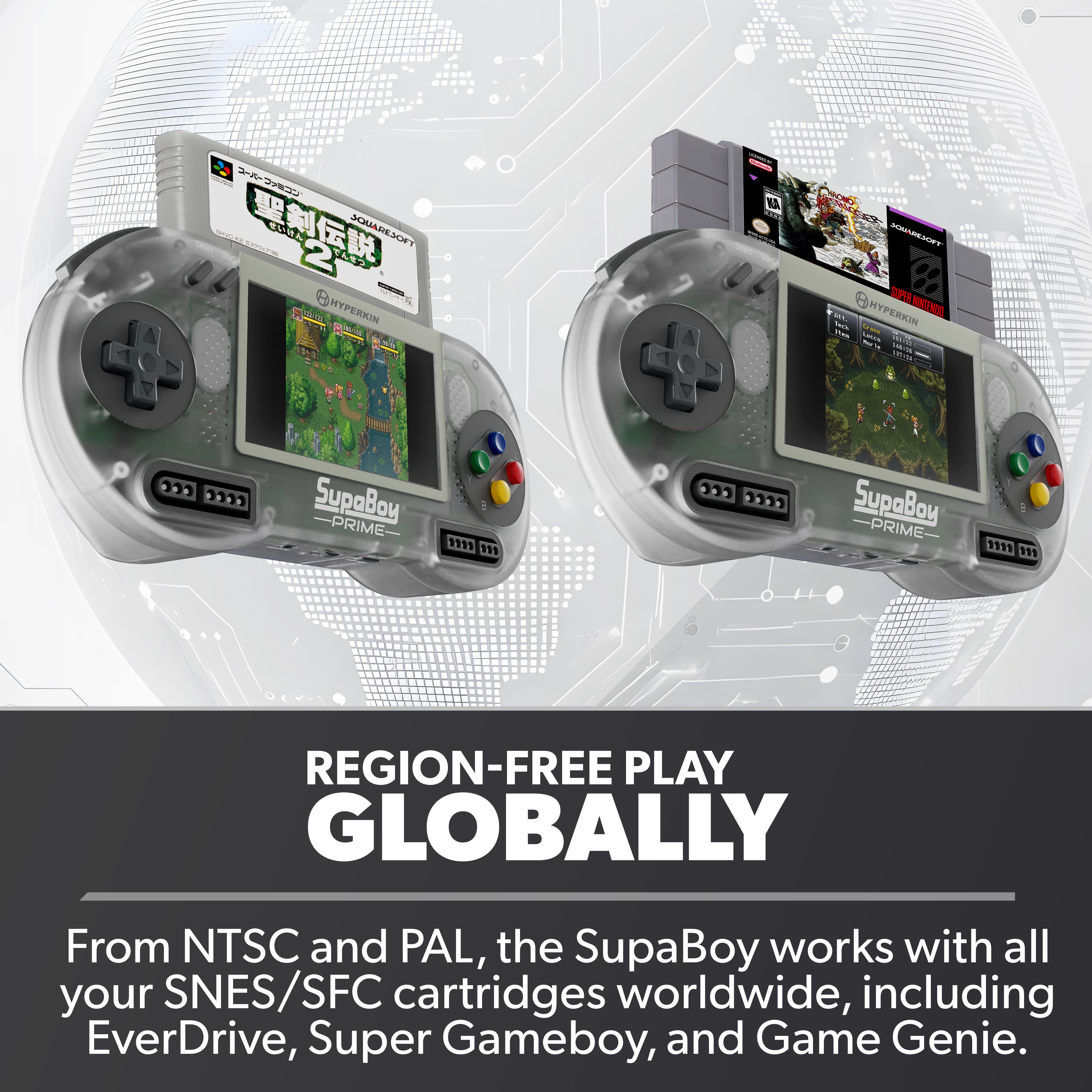Hyperkin SupaBoy Portable - Prime | Handheld SNES Console
