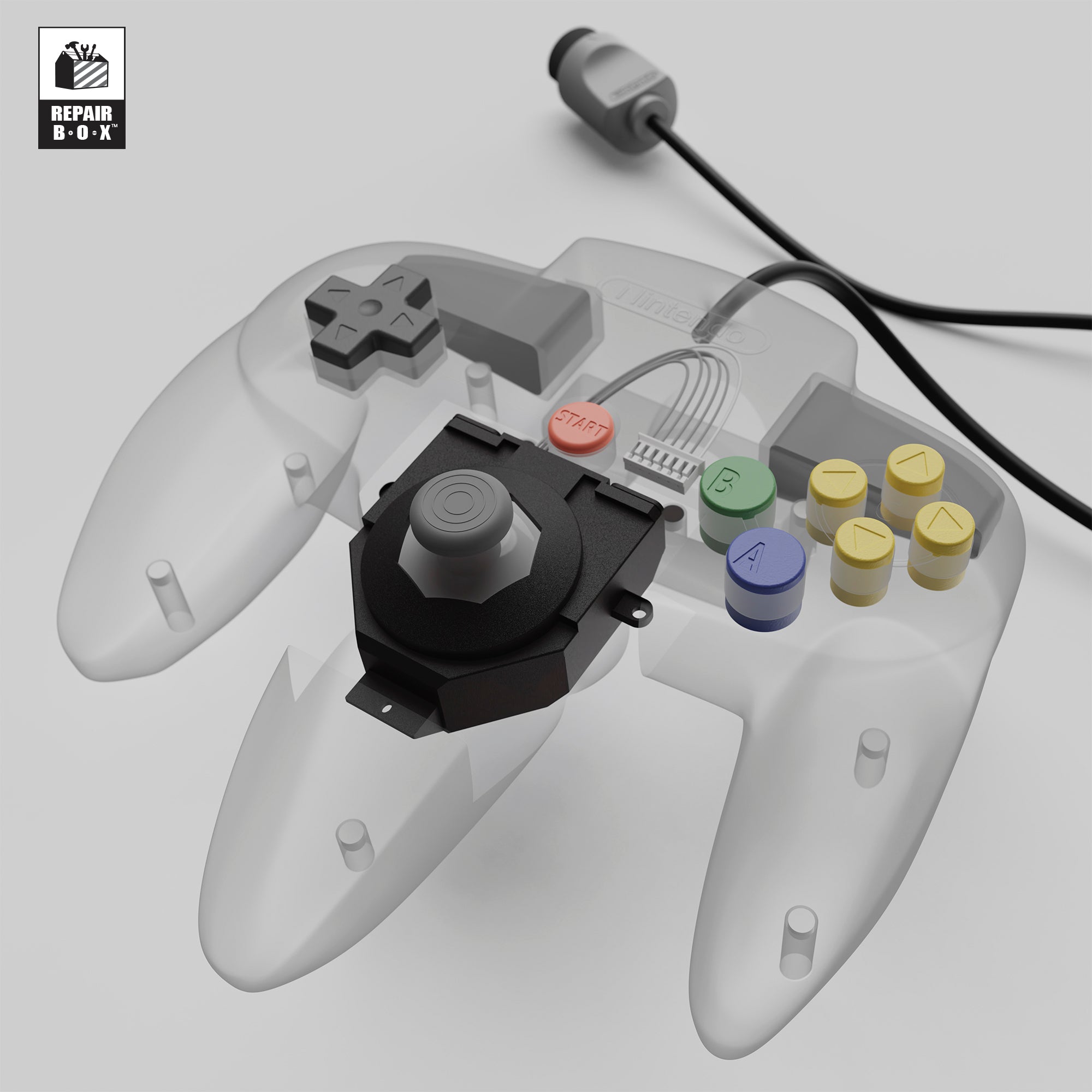 Dual Analog N64 Controller Stick Hyperkin Hall Effect Joystick (N64)