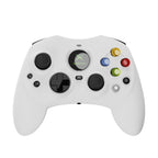 White Hyperkin DuchesS wired Xbox controller with standard button layout