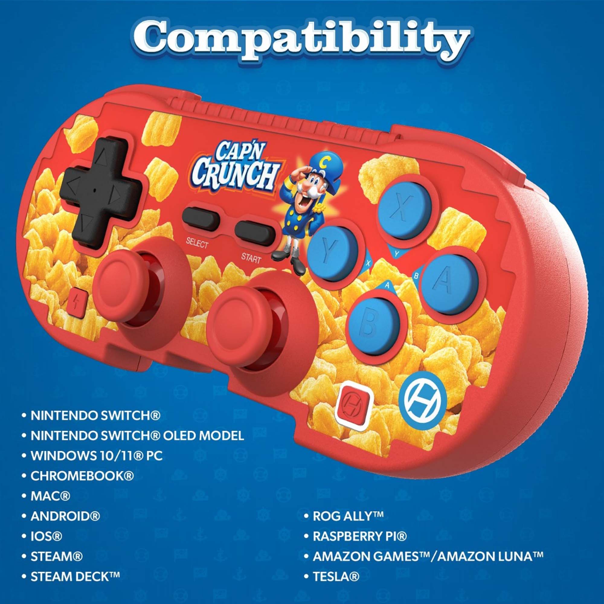Hyperkin Cap'n Crunch Pixel Art Controller