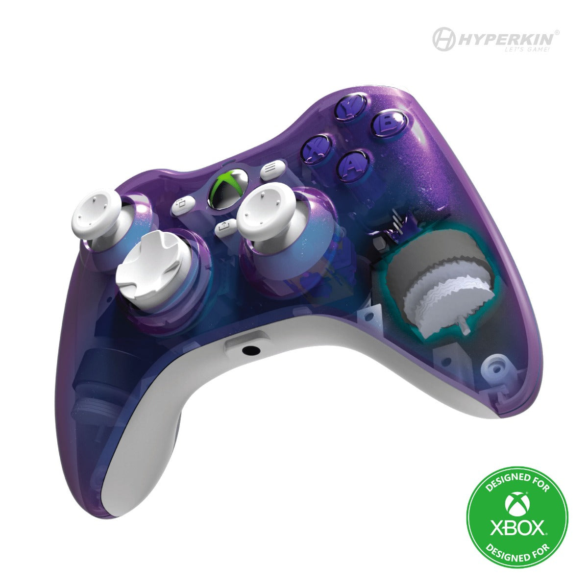 Twilight Galaxy Wired Xbox 360 Front Angle