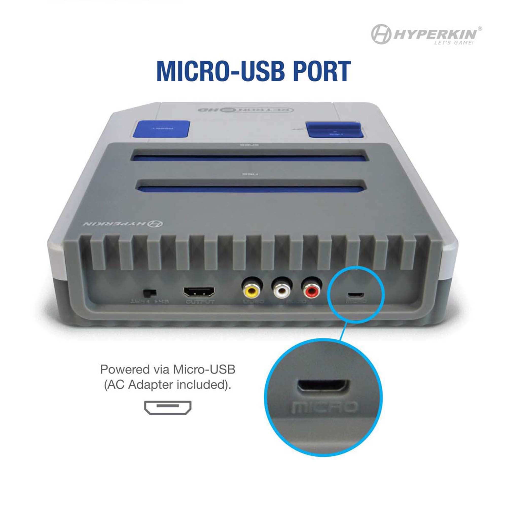 RetroN 2 HD: Two-In-One Retro Gaming Consol – HyperkinStore RetroN 2 HD: Two-In-One Retro Gaming Consol – HyperkinStore