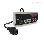 Vintage-style gaming controller with cable on a white background, featuring Hyperkin branding.