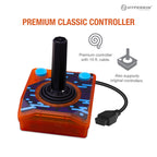 Hyperkin RetroN 77 Atari 2600 style premium classic joystick controller with wired connection