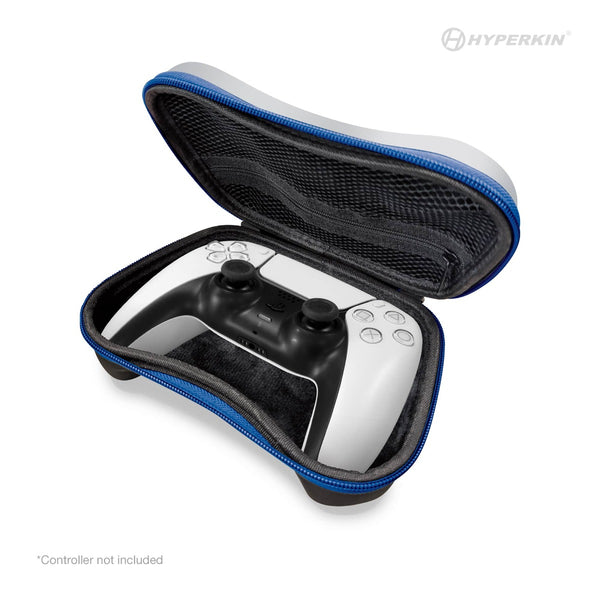 Gaming controller in a carrying case with Hyperkin logo on a white background