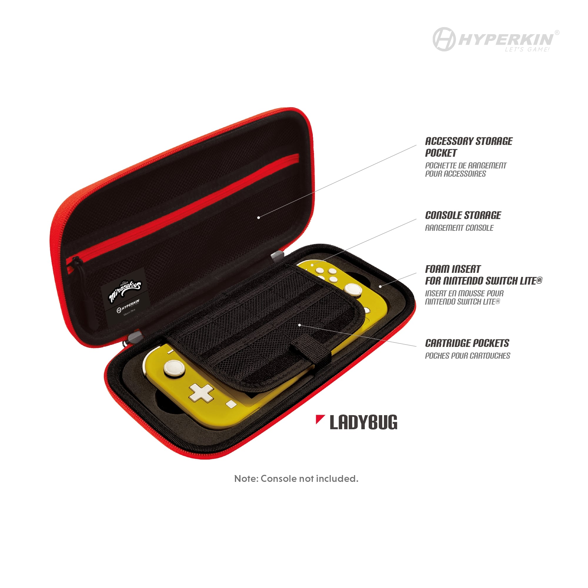 Hyperkin Hard Shell Miraculous Case – HyperkinStore Hyperkin Hard Shell Miraculous Case – HyperkinStore